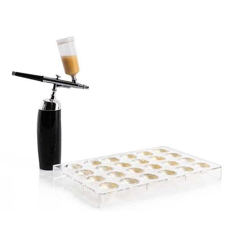 100% Chef Deko Spray Şarjlı Mini Gıda Dekorasyon Airbrush Tabancası, Profesyonel Kullanım - 2