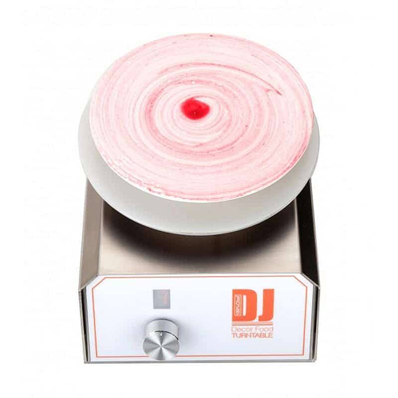 100% Chef DJ Dönen Dekor Masası, Profesyonel Kullanım, 19x21x15 cm - 1
