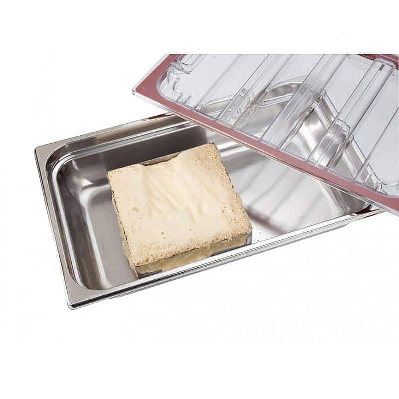100% Chef GN 1/1-200 mm Sous Vide Gastronorm Küvet, 18 Lt. - 3