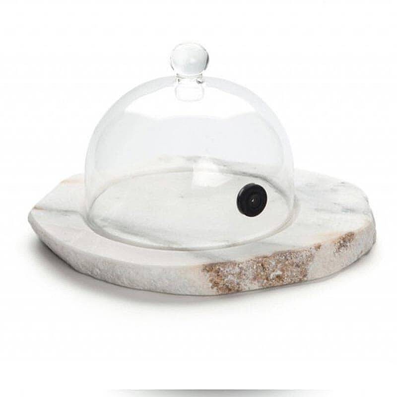 100% Chef Iceberg Mermer Sunum Tabağı, Gastronom Sunum, 23x20 cm - 1