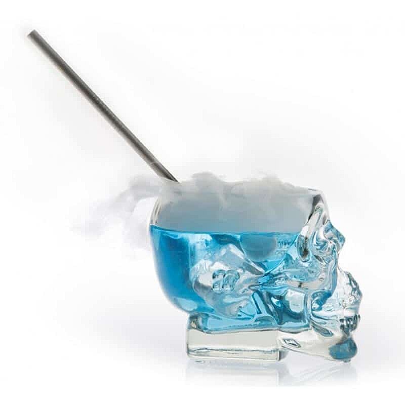 100% Chef Kafatası Kokteyl Sunum Bardağı, El Yapımı, 300 ml, 6 Adet - 3