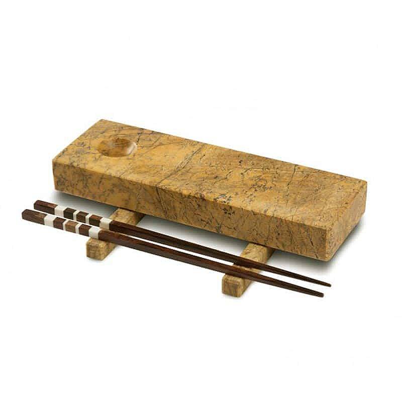 100% Chef Marble Sushi Sunum Tabağı, Gastronomi Sunum, 28x4 cm - 2