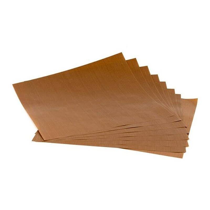100% Chef Slimmer Yapışmaz Teflon Levha, Kolay Temizlenebilir, 31x33 cm, 6 Adet - 1
