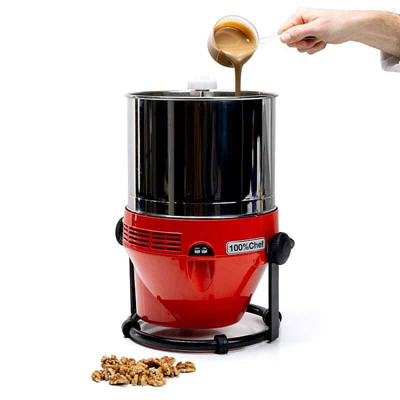 100% Chef Twin Stones Premier Taşlı Çikolata Melanjörü, 3 Lt, 220 V - 2