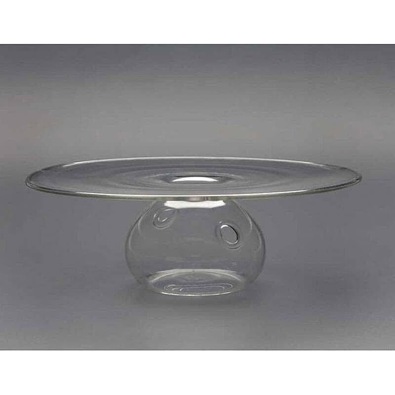 100% Chef Vulcano Cam Sunum Tabağı, 28x8,5 cm - 2