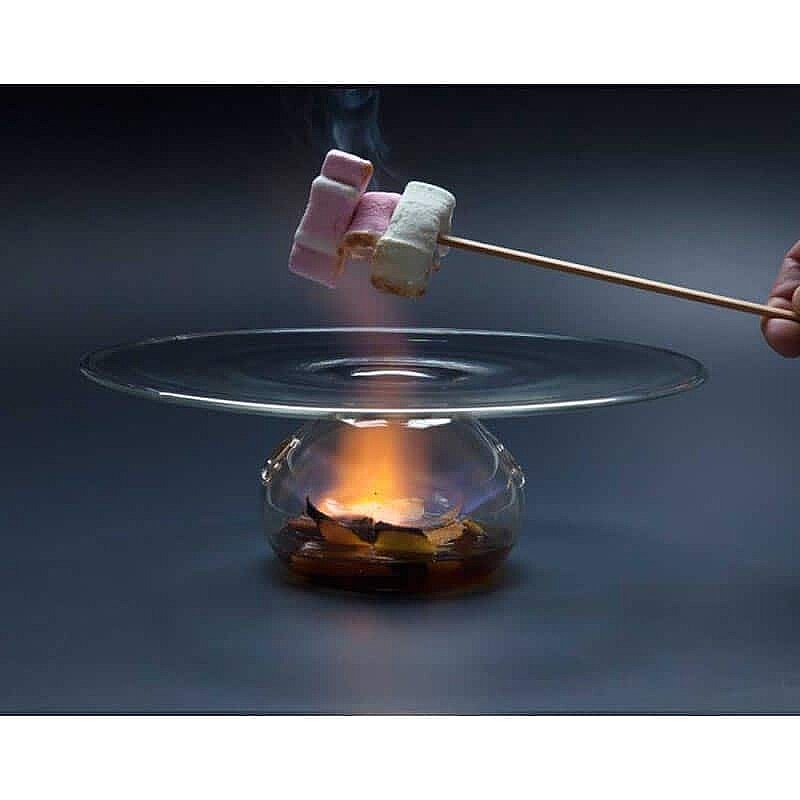 100% Chef Vulcano Cam Sunum Tabağı, 28x8,5 cm - 3