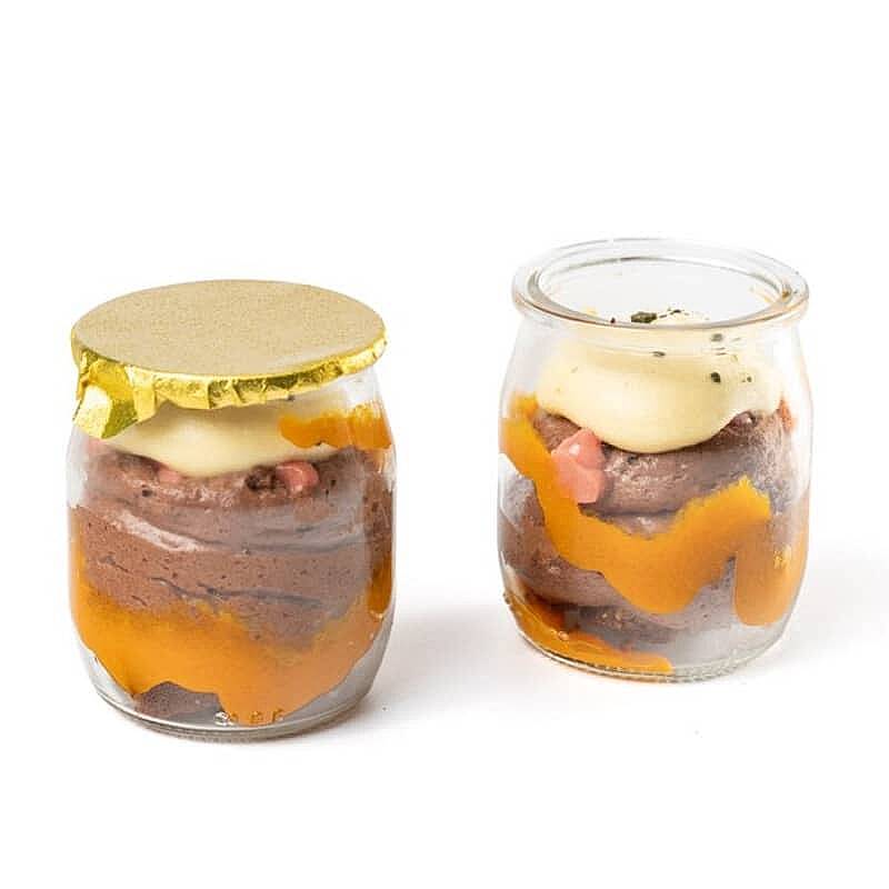 100% Chef Yoğurt Pot & Kavanoz, 106 Adet, Ø5 cm, 120 ml - 2