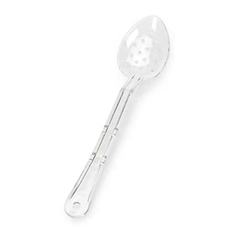 Bora Plastik Delikli Servis Kaşığı, Polikarbonat, 33 cm, Şeffaf - 1