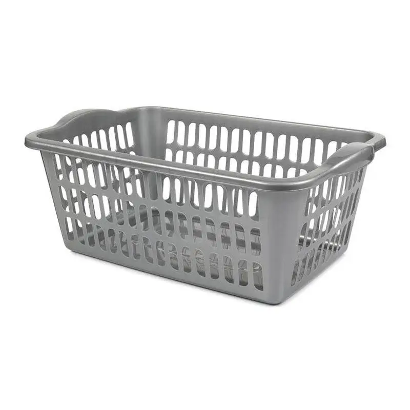 Bora Plastik Düz Çamaşır Sepeti, Geniş Hacim, Pratik Taşıma, 30 Lt. - 1
