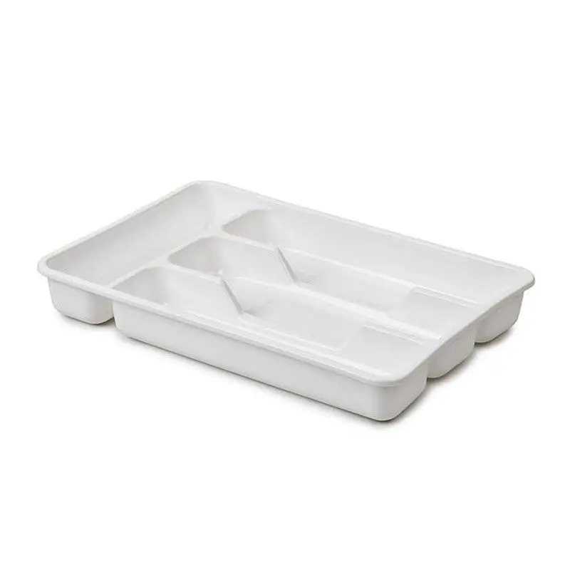 Bora Plastik Kaşıklık, 5 Bölmeli, Beyaz - 1