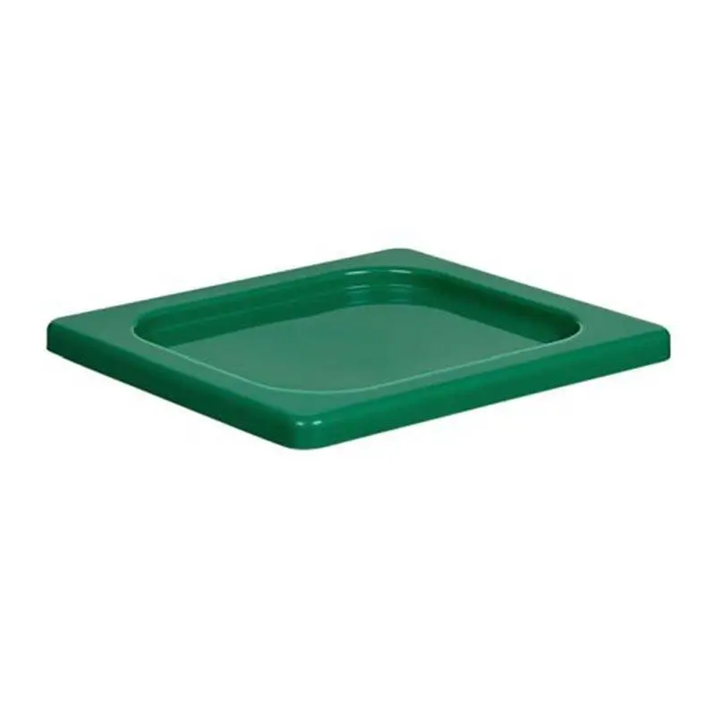 Bora Plastik Kilitli Kapak, Kare, Yeşil - 1
