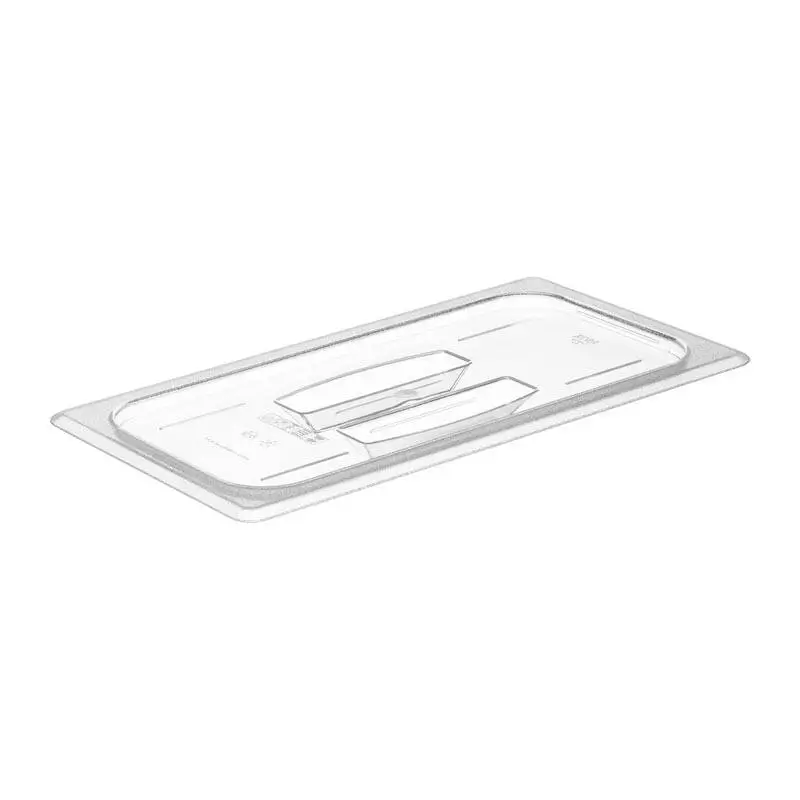 Bora Plastik Küvet Kapağı, GN 1/3 Polikarbon , Şeffaf - 1