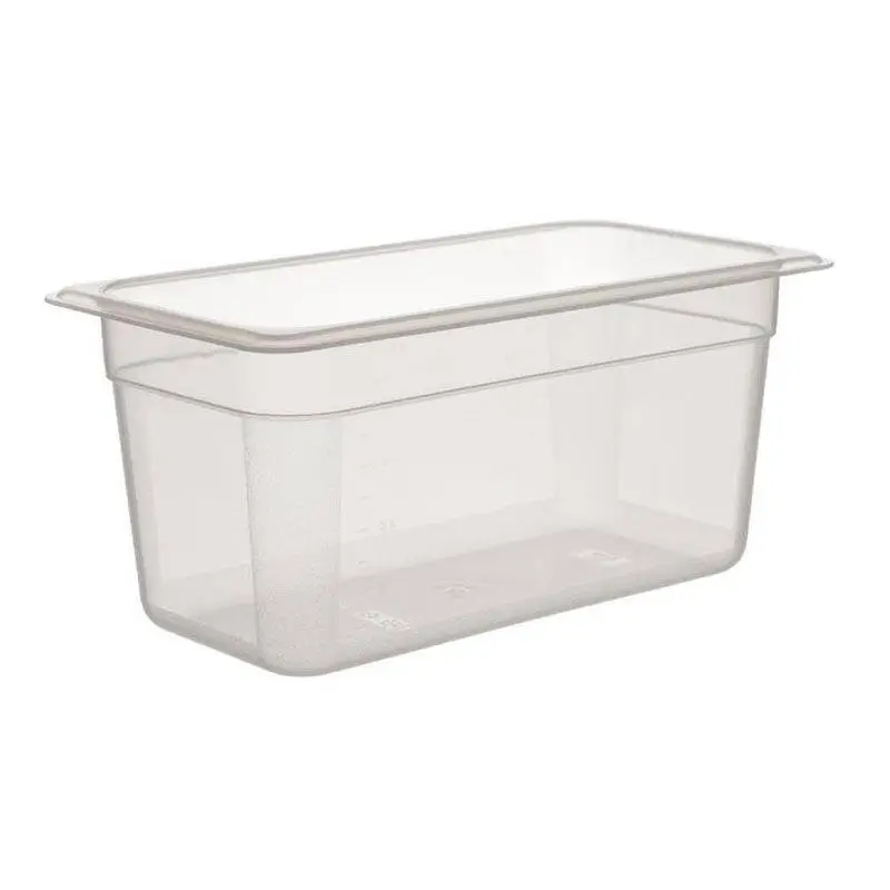 Bora Plastik GN 1/3-200 mm Polipropilen Gastronorm Küvet, Şeffaf - 1