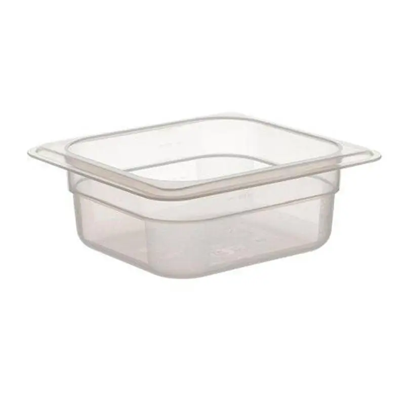 Bora Plastik GN 1/6-65 mm Polipropilen Gastronorm Küvet, Şeffaf - 1