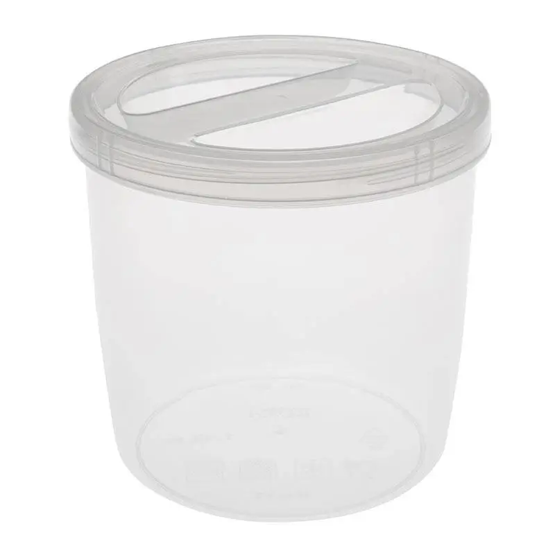 Bora Plastik Mutfak Erzak Saklama Kavanozu, No: 11, 1420 ml, Şeffaf Gövde - 1