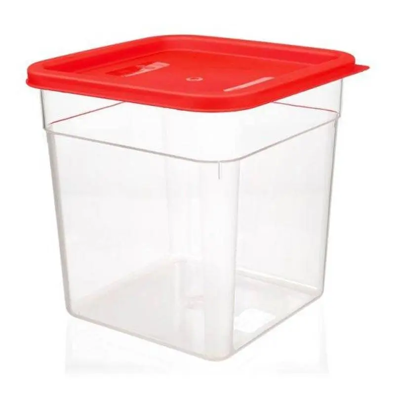 Bora Plastik Saklama Kabı, Kapaklı, 23 Lt, Şeffaf Gövde - 1