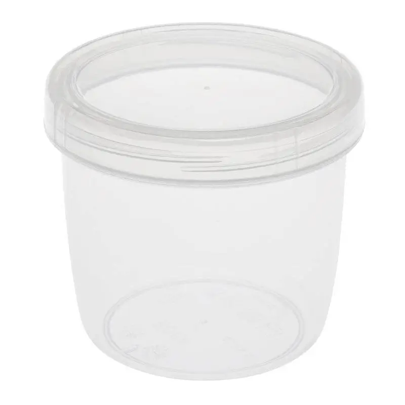 Bora Plastik Saklama Kabı, Vidalı, No: 2, 330 ml, Şeffaf - 1