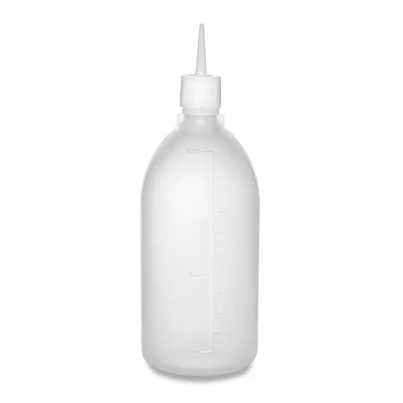 Bora Plastik Sıkma Tip Sosluk,1000 ml, Beyaz - 1
