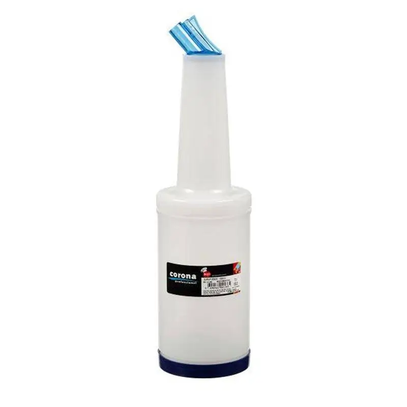 Bora Plastik Sos ve Kokteyl Şurup Dökme Kabı, 1000 ml, Mavi - 1