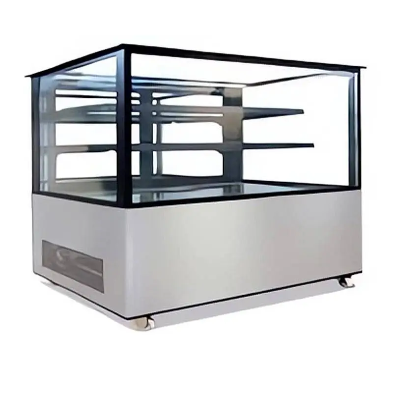 By Kitchen DPD-90 Soğutmalı Pasta Teşhir Dolabı, LED Aydınlatmalı, 390 Lt. - 1