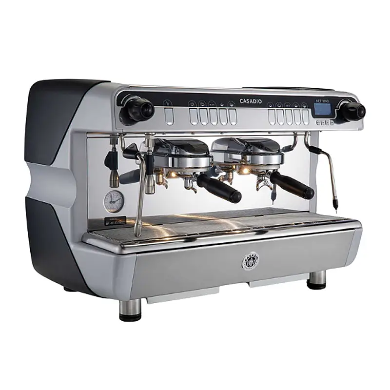 Casadio NETTUNO A2 ES TC Tall Cup Tam Otomatik Espresso Kahve Makinesi, 2 Gruplu, Siyah, 820x523x527 mm. - 1