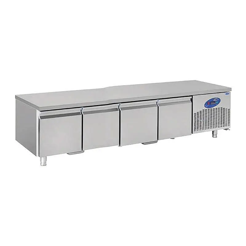 CSA CS-CIK 4-700 Cihaz Altı Derin Dondurucu, Paslanmaz Çelik, 4 Çekmeceli, 310 Lt. - 1