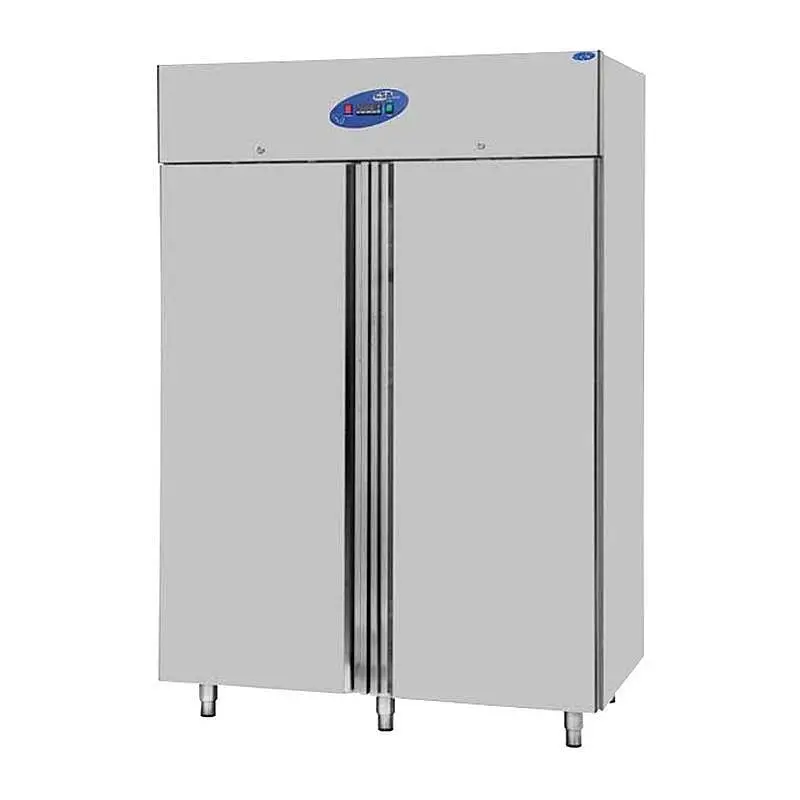 CSA CS-DBL 1400-M-KR Dik Tip Monoblok Derin Dondurucu, 2 Kapılı, Paslanmaz Çelik, 1400 Lt. - 1