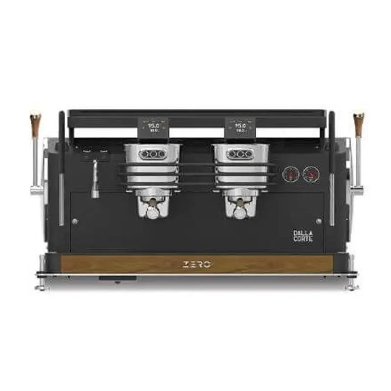 Dalla Corte Zero Classic Espresso Kahve Makinesi, 2 Gruplu, Multi-Boiler, Siyah Ceviz - 1