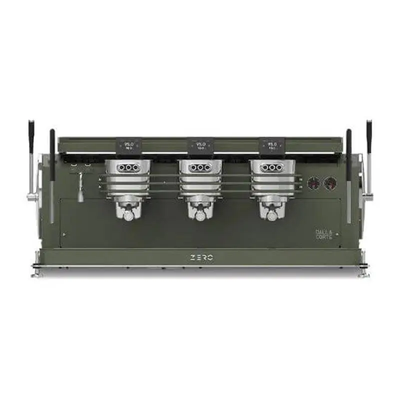 Dalla Corte Zero Classic Espresso Kahve Makinesi, 3 Gruplu, Multi-Boiler, Zeytin Yeşili - 1