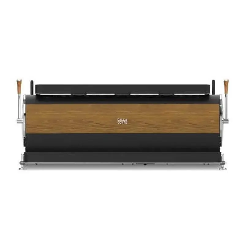 Dalla Corte Zero Classsic Espresso Kahve Makinesi, 3 Gruplu, Multi-Boiler, Siyah Ceviz - 3