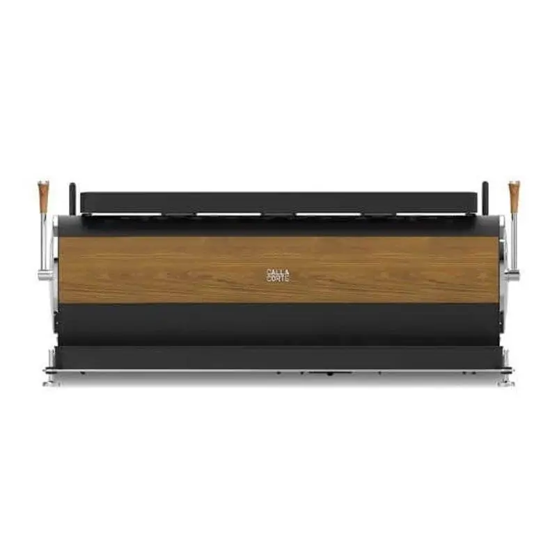 Dalla Corte Zero Classsic Espresso Kahve Makinesi, 3 Gruplu, Multi-Boiler, Siyah Ceviz - 3