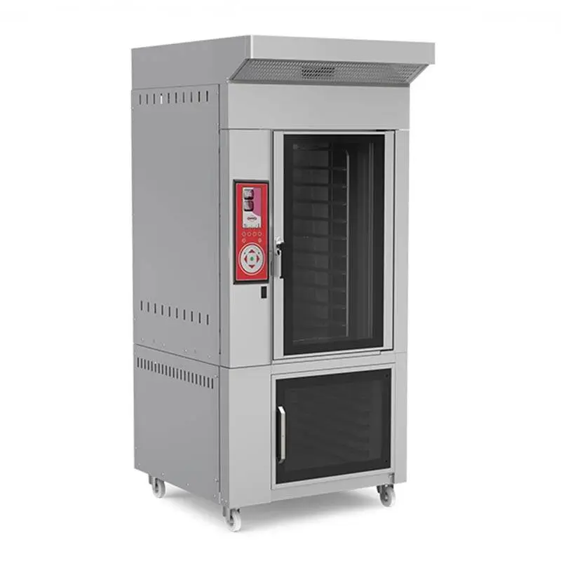 Empero Döner Konveksiyonel Fırın, LCD Ekran, 99x96x224 cm, Doğalgazlı - 1