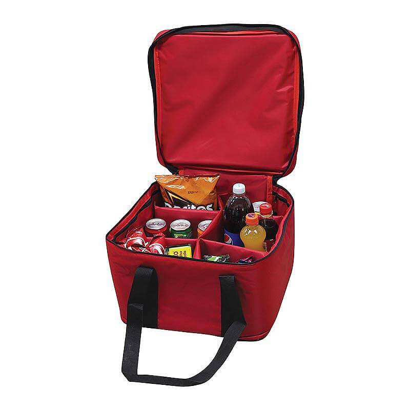 Empero Thermo Dikdörtgen Servis Çantası, 35x23x23 cm, Kırmızı - 2