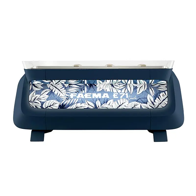 Faema E71 A/3 Touch Blue Pearl Tam Otomatik Espresso Kahve Makinesi, 3 Gruplu, Dokunmatik Ekran - 2