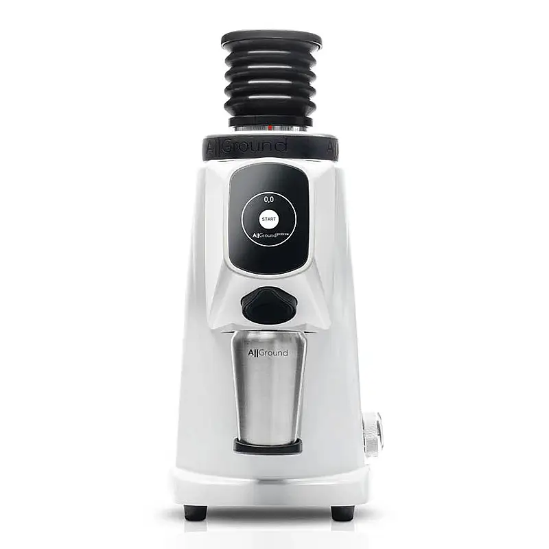 Fiorenzato AllGround Probrew On Demand Kahve Değirmeni, 64 mm, Beyaz, Paslanmaz Çelik Bardak - 1