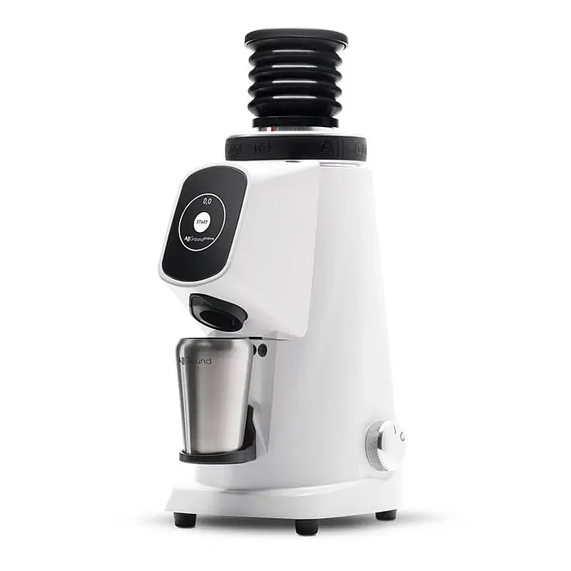 Fiorenzato AllGround Probrew On Demand Kahve Değirmeni, 64 mm, Beyaz, Paslanmaz Çelik Bardak - 3