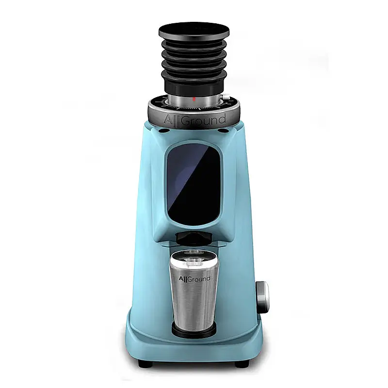Fiorenzato AllGround Probrew On Demand Kahve Değirmeni, 64 mm, Pastel Blue, Paslanmaz Çelik Bardak - 1