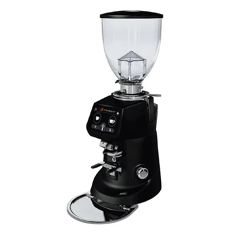 Fiorenzato F64 Evo Pro Dark Titanyum Soğutmalı On Demand Kahve Değirmeni, 64 mm, Siyah, 230x615x270 mm. - 1