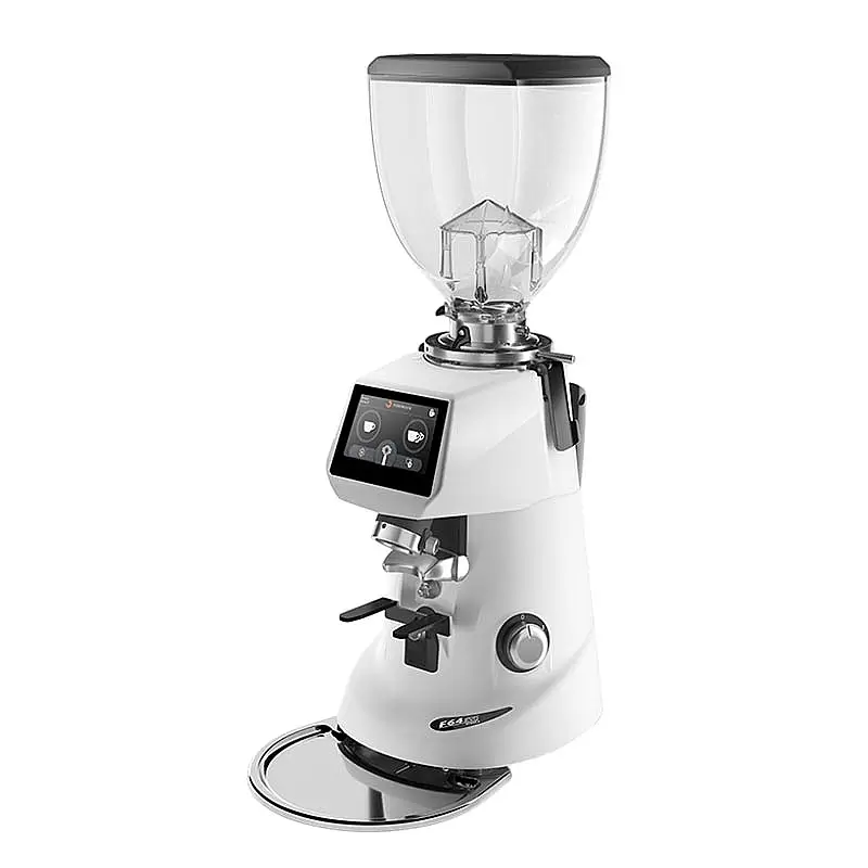 Fiorenzato F64 Evo Pro Sense Dark Titanyum Soğutmalı On Demand Kahve Değirmeni, 64 mm, Beyaz, 1.5 kg Hazne - 1