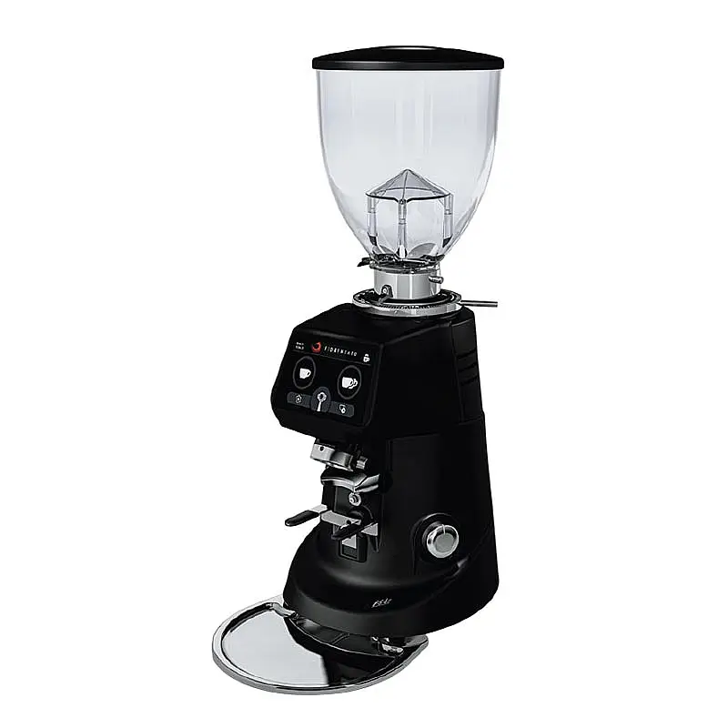 Fiorenzato F64 Pro Dark Titanyum On Demand Kahve Değirmeni, 64 mm, Siyah, 230x615x270 mm. - 1