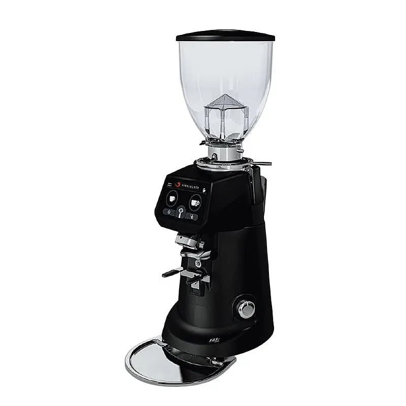 Fiorenzato F83E Pro Dark Titanyum On Demand Kahve Değirmeni, 83 mm, Siyah, 230x670x270 mm. - 1