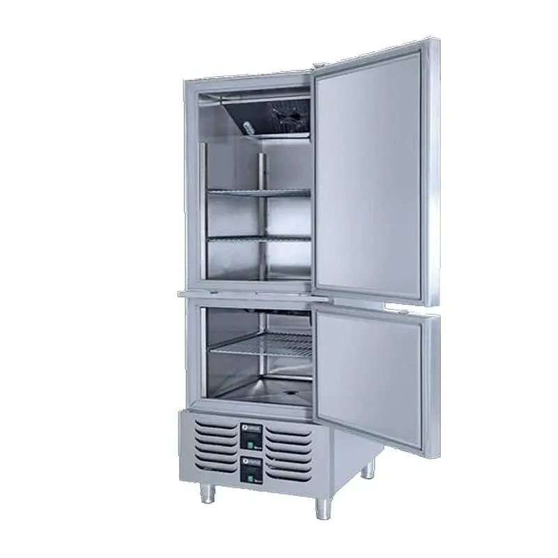 Iceinox VTK 700 CR Dikey Kombi Tip Buzdolabı, Paslanmaz Çelik, 2 Kapılı - 2