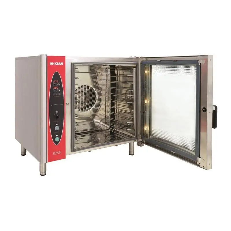 İnoksan FKE-010 Konveksiyonlu Fırın, 10 Tepsi Kapasiteli, Paslanmaz Çelik, Elektrikli - 2