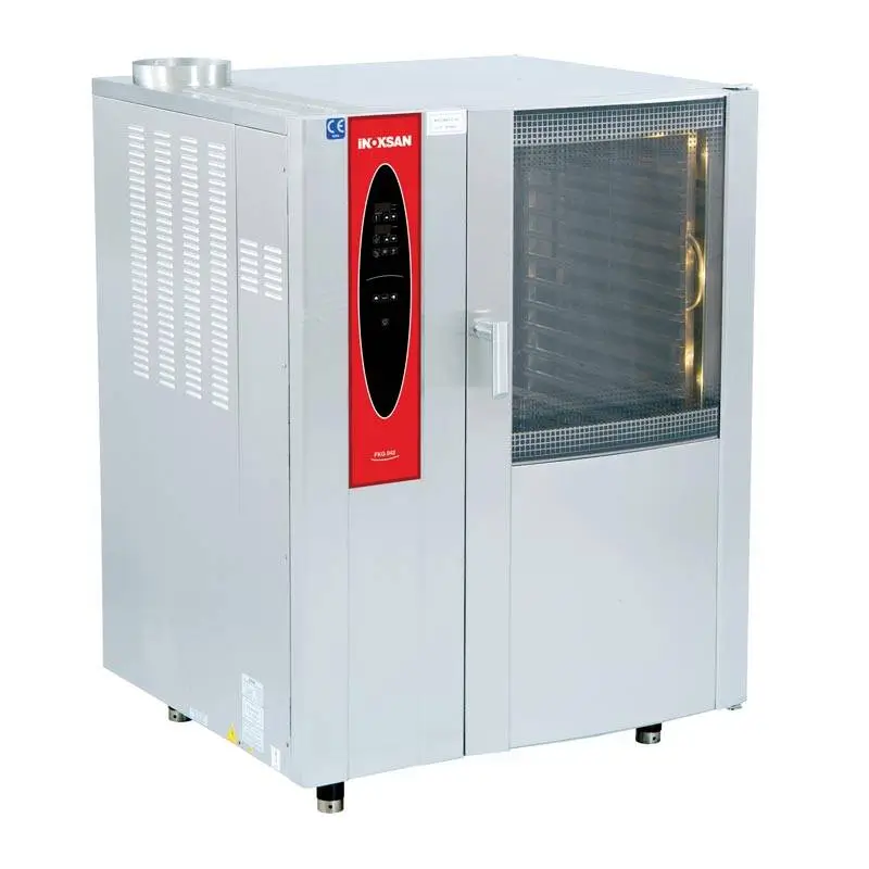 İnoksan FKG 042E Dijital Panel Konveksiyonlu Endüstriyel Fırın, 40 Tepsi Kapasiteli, Gazlı - 1
