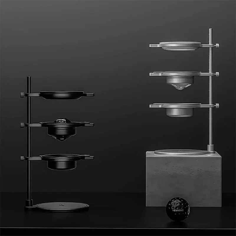 MHW-3Bomber BCH5505 Pour Over Kahve Demleme Standı, 265x110 mm, Gümüş - 5