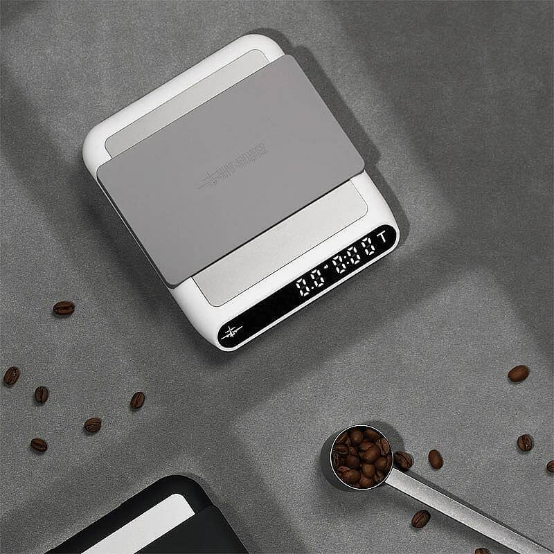 MHW-3Bomber ES5485W Formula Dijital Kahve Tartısı, 130x150x28 mm, 1500 mAh, Beyaz - 2