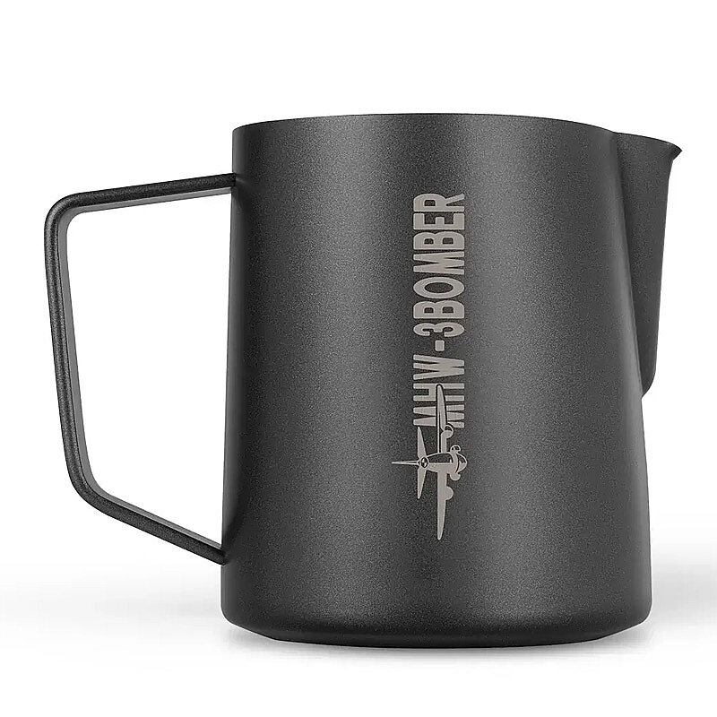 MHW-3Bomber P5032B Süt Potu Pitcher, 450 ml, Siyah - MHW-3Bomber