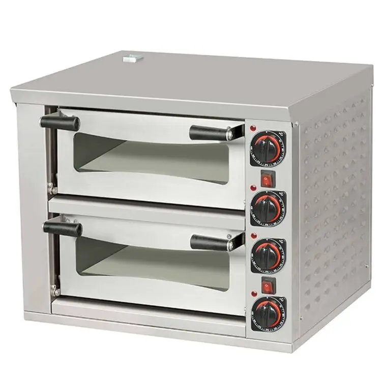 Omake Pizza Fırını, Pişirme Taşlı, Elektrikli, 72x72, 2 Katlı, FPZ01.E21 - 1