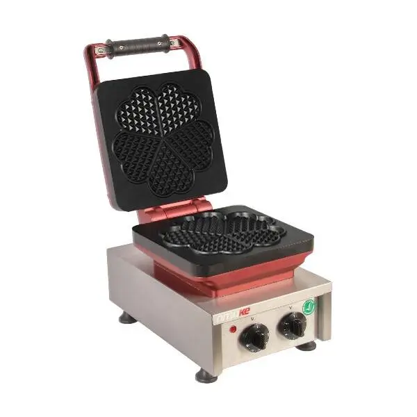 Omake Waffle Makinesi, Zaman Ayarlı, Tekli, WFL21.E12, Kalp - 1
