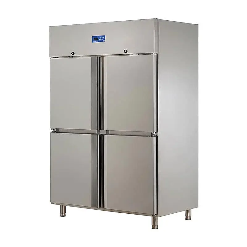 Öztiryakiler GN 1200 LMV Eko 4 Yarım Kapılı Derin Dondurucu, 1200 Lt, Paslanmaz Çelik - 1